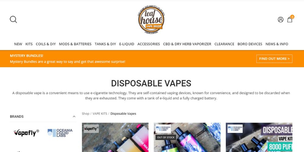 leaf house vape shop